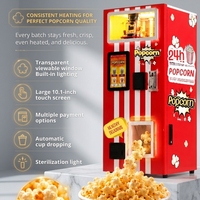 Sublimez votre espace avec du pop-corn électrique automatique frais à la demande, à portée de main.
