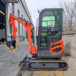 DP-18 hohe Betriebs effizienz <span class=keywords><strong>2</strong></span> Tonnen Mini bagger Kompaktes Design für Garten Micro Crawler Digger Mini bagger für zu Hause - Product Image 5
