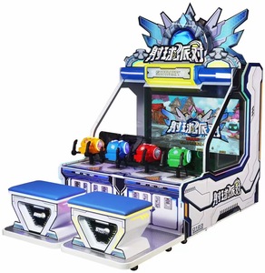 Interactive <strong>Ball</strong> Shooting Video Game Machine Engaging for Kids and Adults 1-Year Warranty Metal Material English Language - Product Image 2