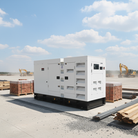 Groupe électrogène diesel Cummins silencieux de 132 kW 165 kVA pour machines d'ingénierie et alimentation de chantier