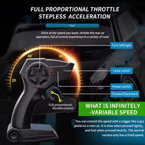 高速2.4G 4x4 <span class=keywords><strong>RC</strong></span>ドリフトカーショートトラックリモコンレーシングカースプレーと照明付き子供用リモコンカー玩具 - Product Image 6