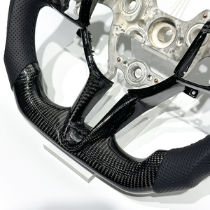 Volante de Fibra de Carbono de Alta Calidad para <span class=keywords><strong>Hyundai</strong></span> <span class=keywords><strong>I30</strong></span> <span class=keywords><strong>N</strong></span> Veloster <span class=keywords><strong>N</strong></span> Elantra <span class=keywords><strong>N</strong></span> Genesis. En stock. Envío Exprés de 7 Días. - Product Image 4