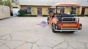 Coche Eléctrico de Alta Gama de 6 Plazas, 4 Ruedas, Estilo Vintage, Nuevo Diseño 3+3, Coche Club para Aldeas Turísticas, Autobús Clásico para Visitas Turísticas, Directo de Fábrica - Product Image 5