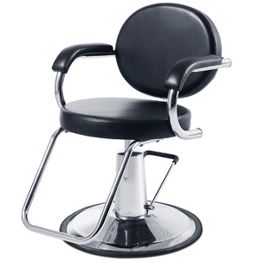 Silla de Peluquería Dongpin Negra, Ajustable en Altura, Giratoria, con Reposabrazos, Modelo 1142 - Product Image 2