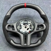 Volant sport en fibre de carbone personnalisé pour BMW G20 G22 G30 G31 G32 G42 G80 X4 X5 X6 X3m X4m X5m X6m F86 M340i M440i