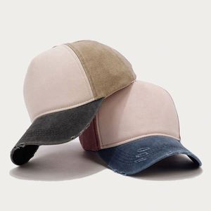 Casquette Dad Hat unisexe en coton lavé classique, avec logo personnalisé, effet vieilli et perforations, réglable, pour le baseball et le golf - Product Image 3