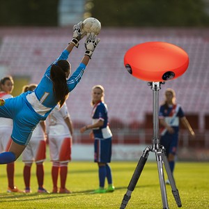 Cámara de Fútbol con Visión Nocturna, Gran Angular, Control Remoto, Vista Previa Móvil en Tiempo Real, Seguimiento de Balón con IA para Entrenadores - Product Image 1
