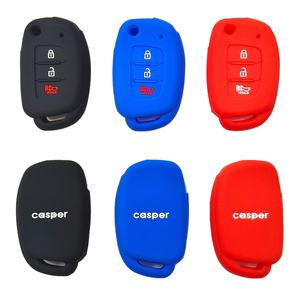 Étui de protection en silicone pour clé de <span class=keywords><strong>voiture</strong></span>, porte-clés pour <span class=keywords><strong>Peugeot</strong></span> Citroën 4 boutons, étui pour clé pliante de <span class=keywords><strong>voiture</strong></span> Buick pour différentes voitures - Product Image 3