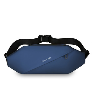 Fashion Male Men's Crossbody Bag Nylon Multi Functional Chest Pack Dark Blue Gray Black Waterproof Breathable Everyday Use - Product Image 5