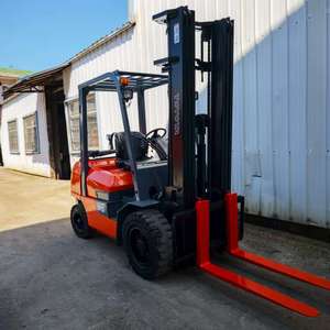 High quality Toyota <b>forklift</b> ZN 3.5tons three-section mast solid tire seat type for indoor use - Product Image 2