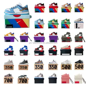 2022 Earphone box 3D Cute funda cover Luxury Sneakers shoe jordan Designers airpod pro case for Apple Airpods Case