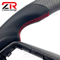 Volant de direction personnalisé en fibre de carbone mate pour Porsche Cayenne Panamera 718GTS 997 985 981 Boxster Cayman 987 992