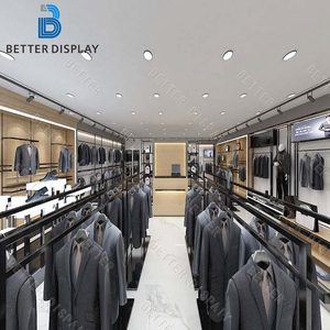 Изготовленный на заказ магазин одежды Мебель дисплей стол магазин счетчик дизайн для магазина одежды - Product Image 1