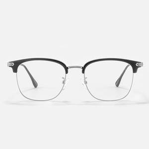 แว่นตาผู้ชายทรงสี่เหลี่ยม Danyang รุ่น 8048 แบบกึ่งไร้กรอบ เลนส์พลาสติกน้ำหนักเบาพิเศษ ดุมจมูกมาตรฐาน - Product Image 2