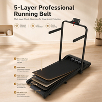Tapis de course motorisé d'intérieur pour entraînement cardio à domicile – Équipement de fitness pour salle de sport à domicile