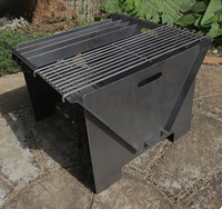 Multiples poêles d'extérieur personnalisés Grilles de barbecue en métal portables