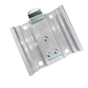 Plaque de roulettes et roues en aluminium à montage et démontage rapides <span class=keywords><strong>pour</strong></span> flight cases, road trunks, boîtes à outils et valises de transport de taille moyenne - Product Image 2