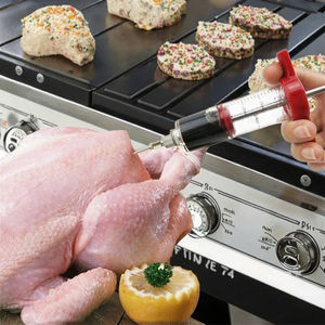 Sıcak satış noel plastik et Marinade şırınga gözenekli şırınga türkiye enjektörleri - Product Image 4