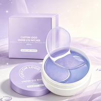 Patchs de gel hydratants au collagène pour les yeux, longue durée, pour l'entretien quotidien de la peau, en flacon