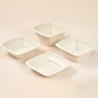 Royal Ware yuvarlak beyaz porselen seramik yemek tabakları yemek takımı restoran için miktar özelleştirilmiş serisi desen