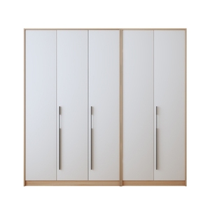 <span class=keywords><strong>Armario</strong></span> de tres <span class=keywords><strong>puertas</strong></span> de dos <span class=keywords><strong>puertas</strong></span>, económico, nórdico, 0705 - Product Image 1