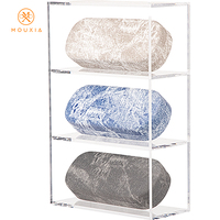 Boîte à lunettes compacte en métal portable, boîte de rangement pour lunettes de voyage antichoc, logo personnalisé disponible