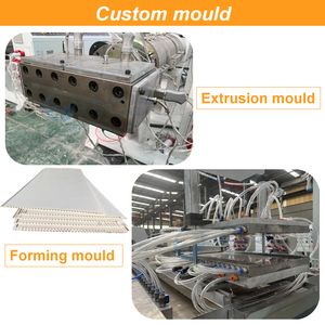 Machine à <span class=keywords><strong>bon</strong></span> prix pour la fabrication de plafonds et panneaux muraux en PVC, ligne de production de panneaux PVC WPC, équipement de fabrication - Product Image 3