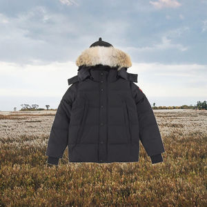 เสื้อแจ็คเก็ตพัฟเฟอร์หนา กันลม อุ่น คุณภาพสูง สไตล์คลาสสิก พร้อมฮู้ด ซิป ปักตรา สำหรับผู้ชาย ใส่ลำลองในฤดูหนาว แบบพาร์กา ขนห่าน - Product Image 3