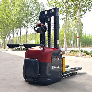 नेरिक वेयरहाउस थोक इलेक्ट्रिक स्टैंड-ऑन स्टैकर हाइड्रोलिक इलेक्ट्रिक स्टेकर में बिक्री के लिए कम कीमत - Product Image 5