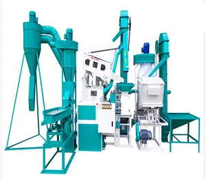 Fire Phoenix professional rice hulling machine price /commercial complete set combined rice milling equipment