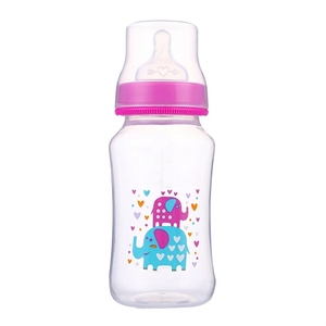 Biberón de 330 ml/11 oz con Cuello Ancho, Manos Libres, PP, Libre de BPA, Ecológico, con Diseño de Dibujos Animados, para Bebés de 0 a 12 Meses, MOQ Una Caja, ALG - Product Image 5