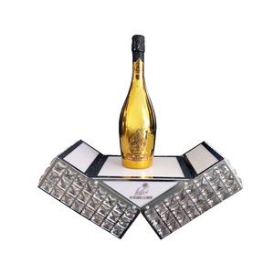 Wan Zhan Illuminated <b>Display</b> <b>Rack</b> With Led Lighting For Bar Ktv Party Decoration Glam Style Wine <b>Rack</b> - Product Image 5