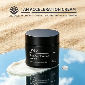 Crème Accélérateur de Bronzage OEM avec Huile de Carotte, Huile de Noix et Huile d'Olive – Accélérateur de Bronzage Rapide pour un Éclat Naturel de Bronzage Soleil - Product Image 1