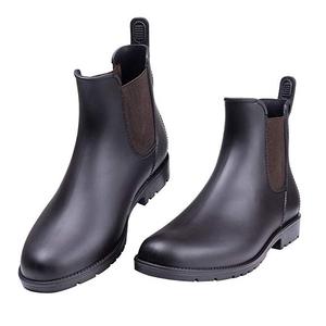Fabricant Fournir Des Femmes Élégantes <span class=keywords><strong>Chelsea</strong></span> Bottes de Neige Bottes de Pluie Haute Cheville <span class=keywords><strong>Talon</strong></span> Plat Bottes Wellington - Product Image 1