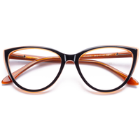 Monture de lunettes classiques œil-de-chat Elan Optical RD26061, best-seller, monture complète pour femme en acétate, lunettes optiques écologiques sans peinture
