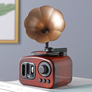 Caja <span class=keywords><strong>de</strong></span> <span class=keywords><strong>música</strong></span> <span class=keywords><strong>de</strong></span> fonógrafo antiguo diseño plástico creativo para decoración navideña y regalos <span class=keywords><strong>de</strong></span> cumpleaños - Product Image 2