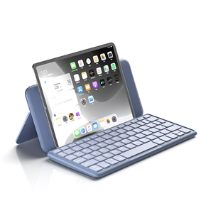 Mini <span class=keywords><strong>clavier</strong></span> d'ordinateur portable BT sans fil pour <span class=keywords><strong>Apple</strong></span> <span class=keywords><strong>iPad</strong></span> avec étui - Product Image 2