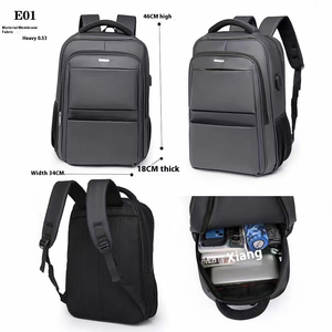 Mochila para Portátil Oxford Impermeable, Venta Directa de Fábrica Lvteng, con Puerto USB Anti-Robo, Diseño Geométrico, Unisex, 20-39L, Duradera - Product Image 5