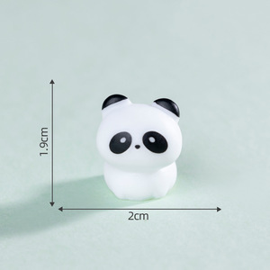 Miniature résine cochon minuscule ours Zoo Mini animaux ornement Kit Figurines Micro paysage accessoires pour bricolage plante maison décor - Product Image 6
