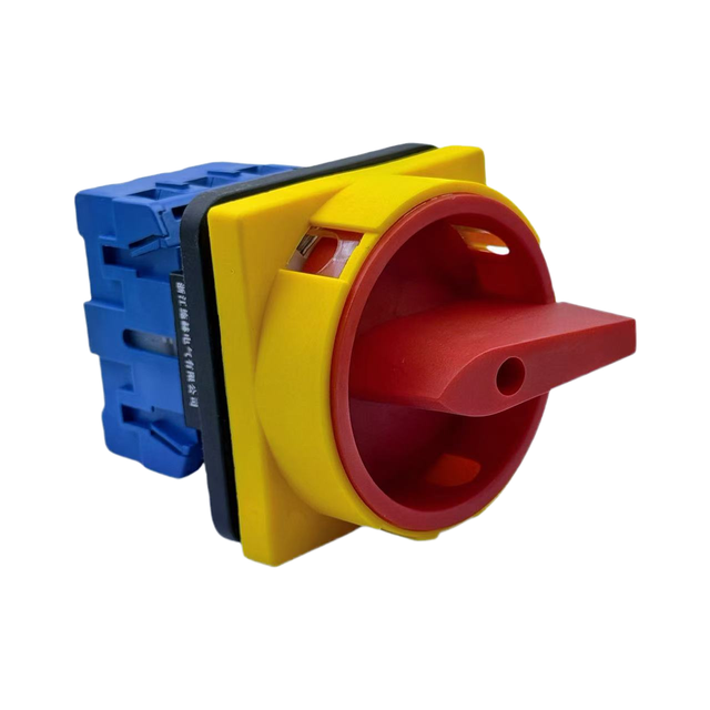 20A Selector Switch 90 Degree Rotation 2 Position Rotary Switch 1NO1NC On-Off Control for Industrial Electric Equipment Case