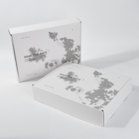 Caja de Embalaje de Papel Plana con Logotipo Personalizado, Cartón Corrugado, Caja de Cartón Troquelada, Plegable, Kraft, para Envíos