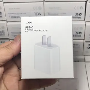 Apple şarj için iPad iPhone USB-C 18W güç adaptörü QC3.0 orijinal tip C PD 20w hızlı şarj cihazı