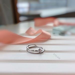 Dylam Latest New Design Jewelry Minimalist Low MOQ Hot Selling <b>Dainty</b> S925 Sterling Silver Engagement <b>Rings</b> Design for Women - Product Image 6