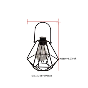 Lampe solaire en plastique Ampoule électrique <span class=keywords><strong>J</strong></span>'aime les feux de fer, la pelouse extérieure. - Product Image 5