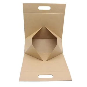 Boîte en papier pliable avec logo personnalisé, taille sur mesure et matériau écologique en carton kraft recyclé - Product Image 3