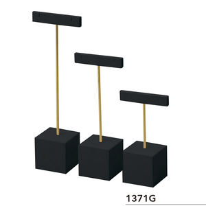 Présentoir en cuir d'outils noirs en gros unique au Japon pour bijoux - Product Image 5