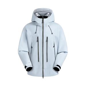 New Design Unisex Customizable Outdoor Soft Shell <b>Jacket</b> Windproof Waterproof Casual Printed Raincoat with Zipper Closure Design - Product Image 3