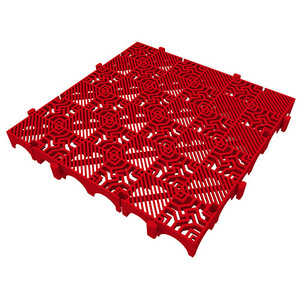 Baldosas <span class=keywords><strong>de</strong></span> Suelo Encajables <span class=keywords><strong>de</strong></span> Polipropileno <span class=keywords><strong>de</strong></span> 40x40x4cm, Elevadas, Antideslizantes e Impermeables para Uso en Interiores y Exteriores - Product Image 5