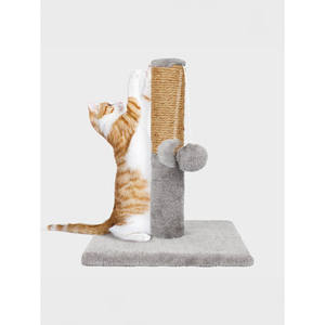 Pet Cat Tree Tower Scratching Post et House 'Pillar Scream' Cat Condo pour l'escalade et l'ennui! - Product Image 1