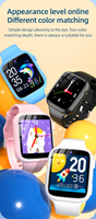 Smartwatch 4G per Bambini Y63 2025 con Slot SIM, Fotocamera, Sveglia, Chat Video Vocale, GPS, LBS, WiFi, Localizzazione, IPS, Termometro e Controllo Remoto